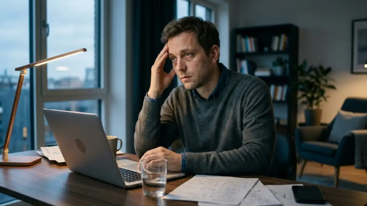Chronic Stress Mental Fatigue Brain Fog