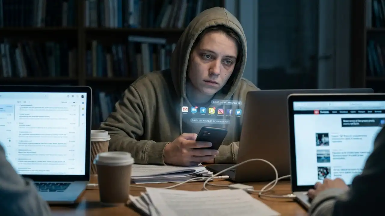 Digital Overstimulation Mental Fatigue Psychology